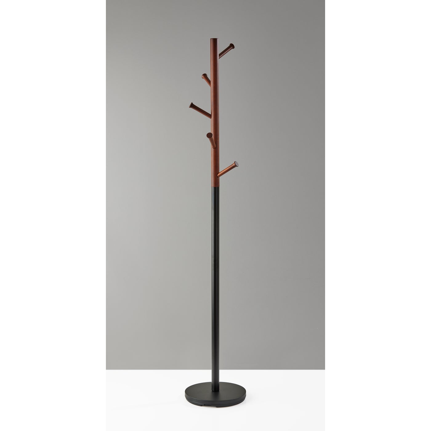 Coatrack Arbor Black & Walnut by Homeportonline
