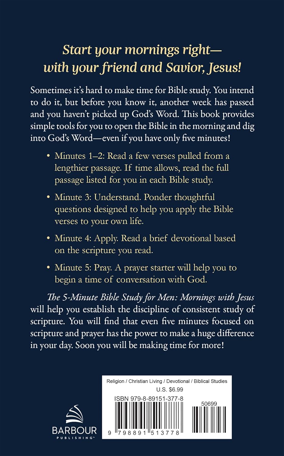 5-Minute Bible Study for Men