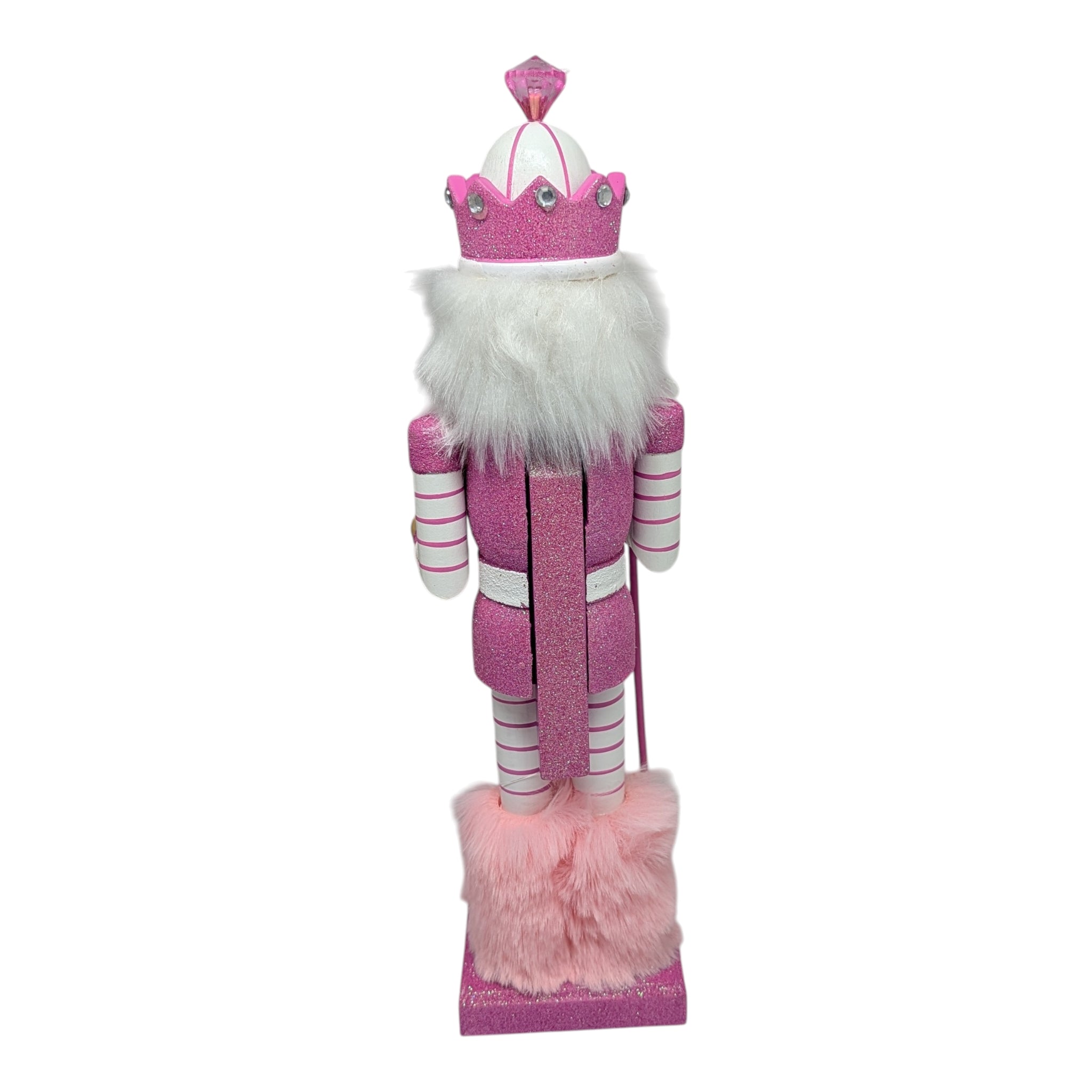 Pink Snowflake Nutcracker