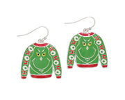 HOHOHO Grinch Sweaters - Earrings
