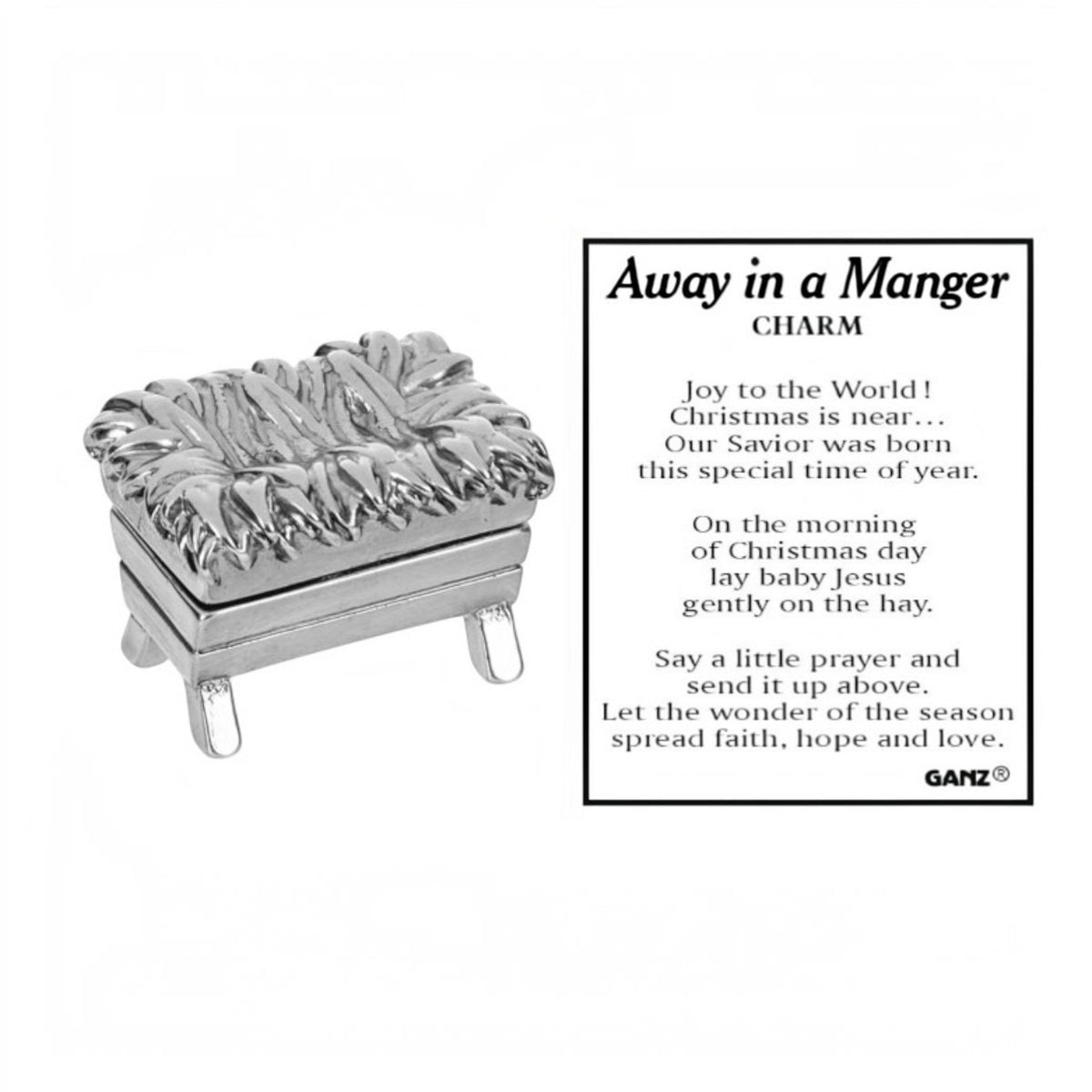 Away in a Manager - Charm box