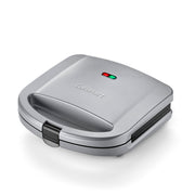 Electric Tabletop Grill Sandwich Brushed Chrome - grills 2 sandwiches by Homeportonline