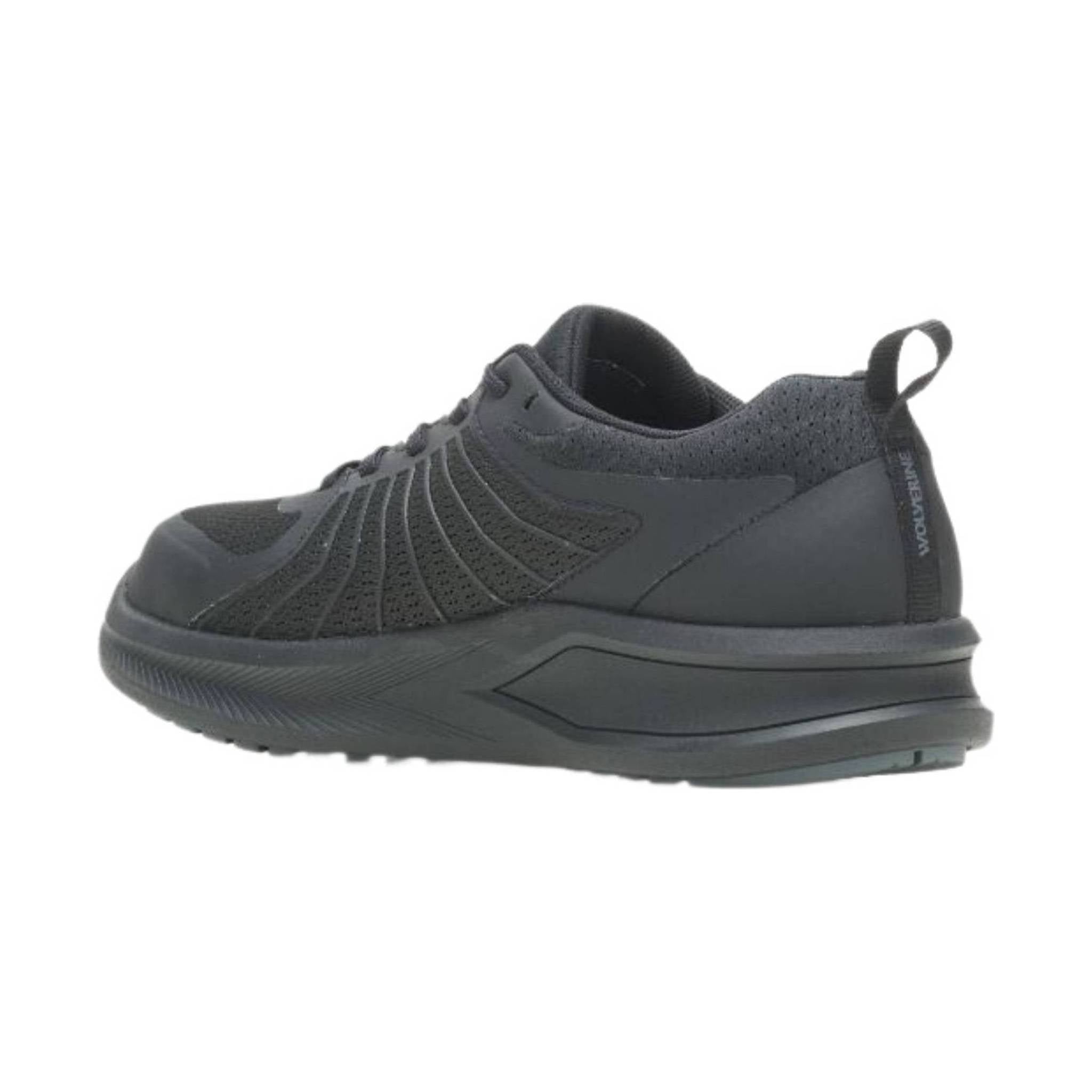 Wolverine Men's Bolt Vent Durashocks Carbon Max Composite Toe Work Shoe - Black by Lenny's Shoe & Apparel