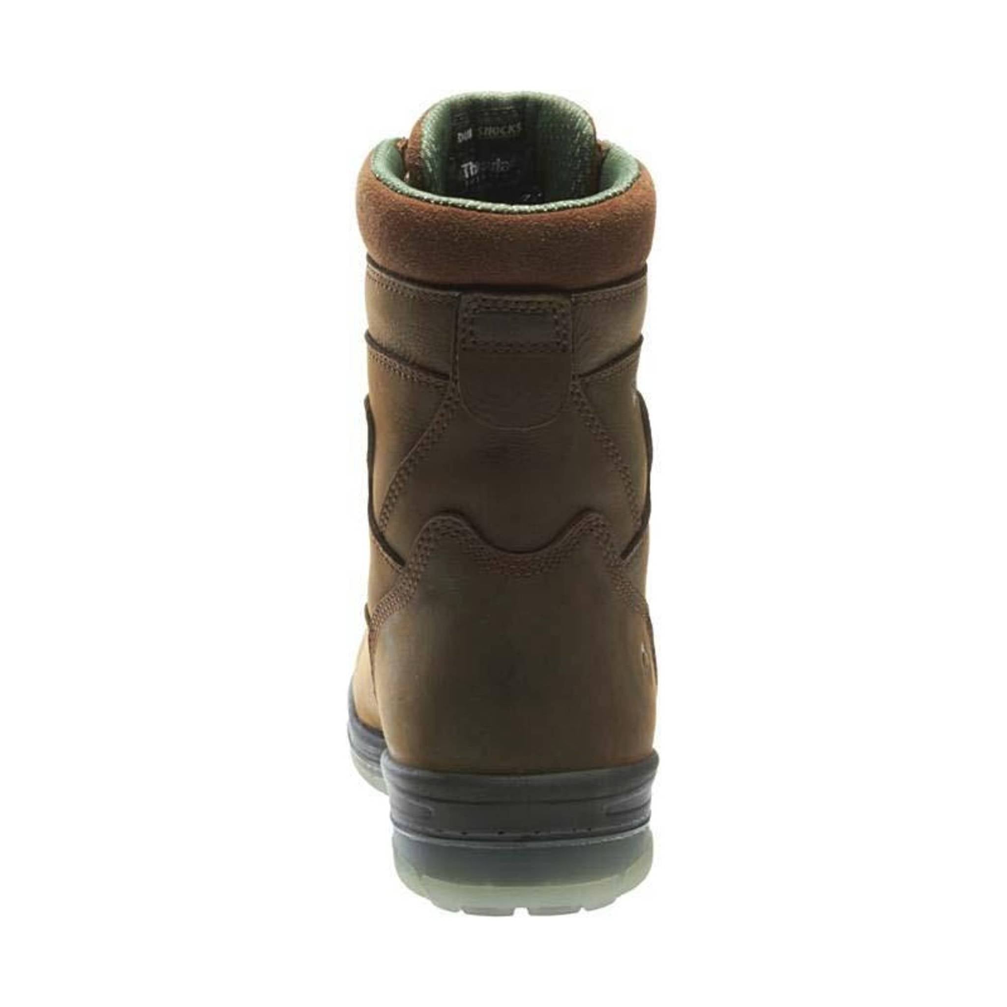 Wolverine Men's Durashocks Waterproof Insulated 8 Inch Work Boot Soft Toe - Stone by Lenny's Shoe & Apparel