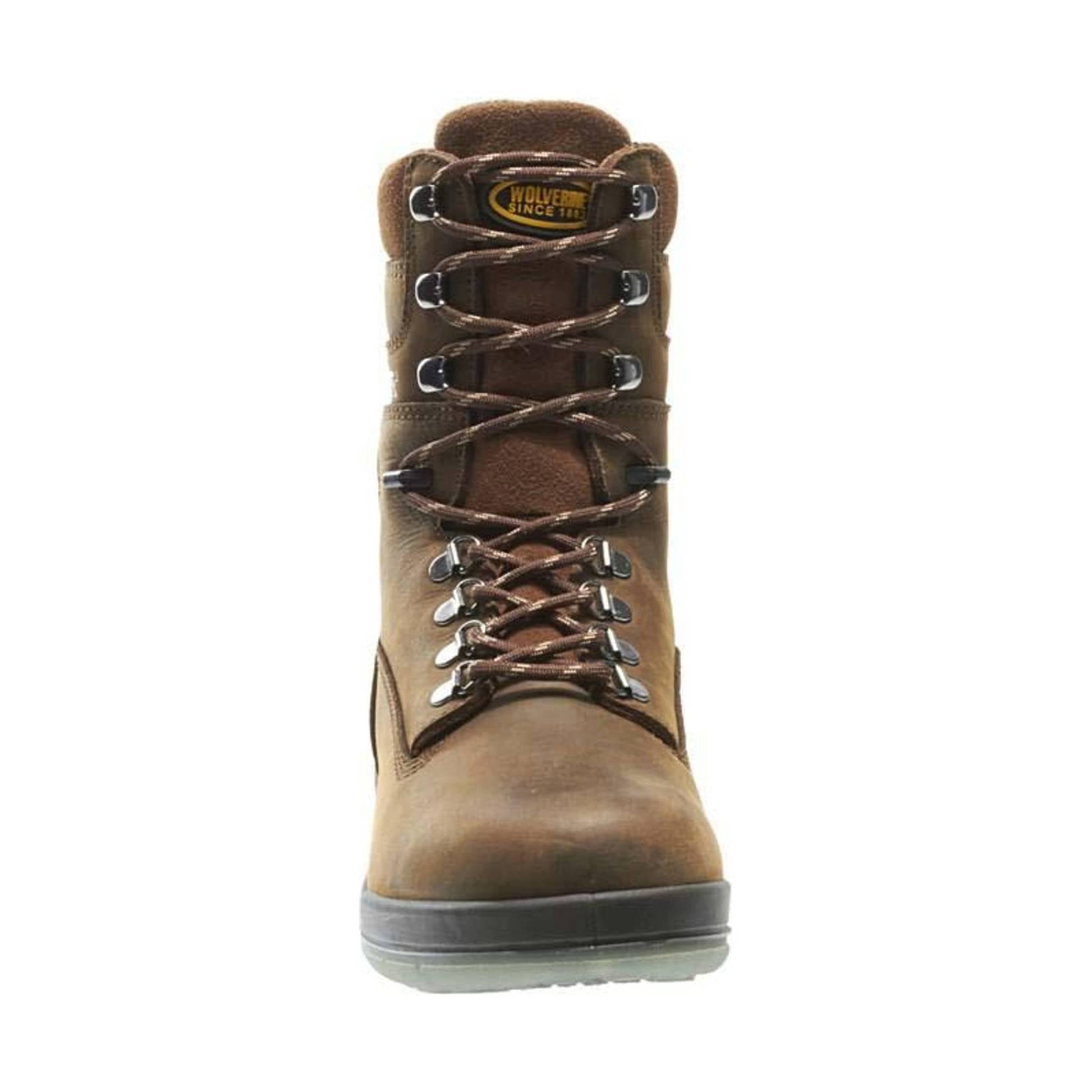 Wolverine Men's Durashocks Waterproof Insulated 8 Inch Work Boot Soft Toe - Stone by Lenny's Shoe & Apparel