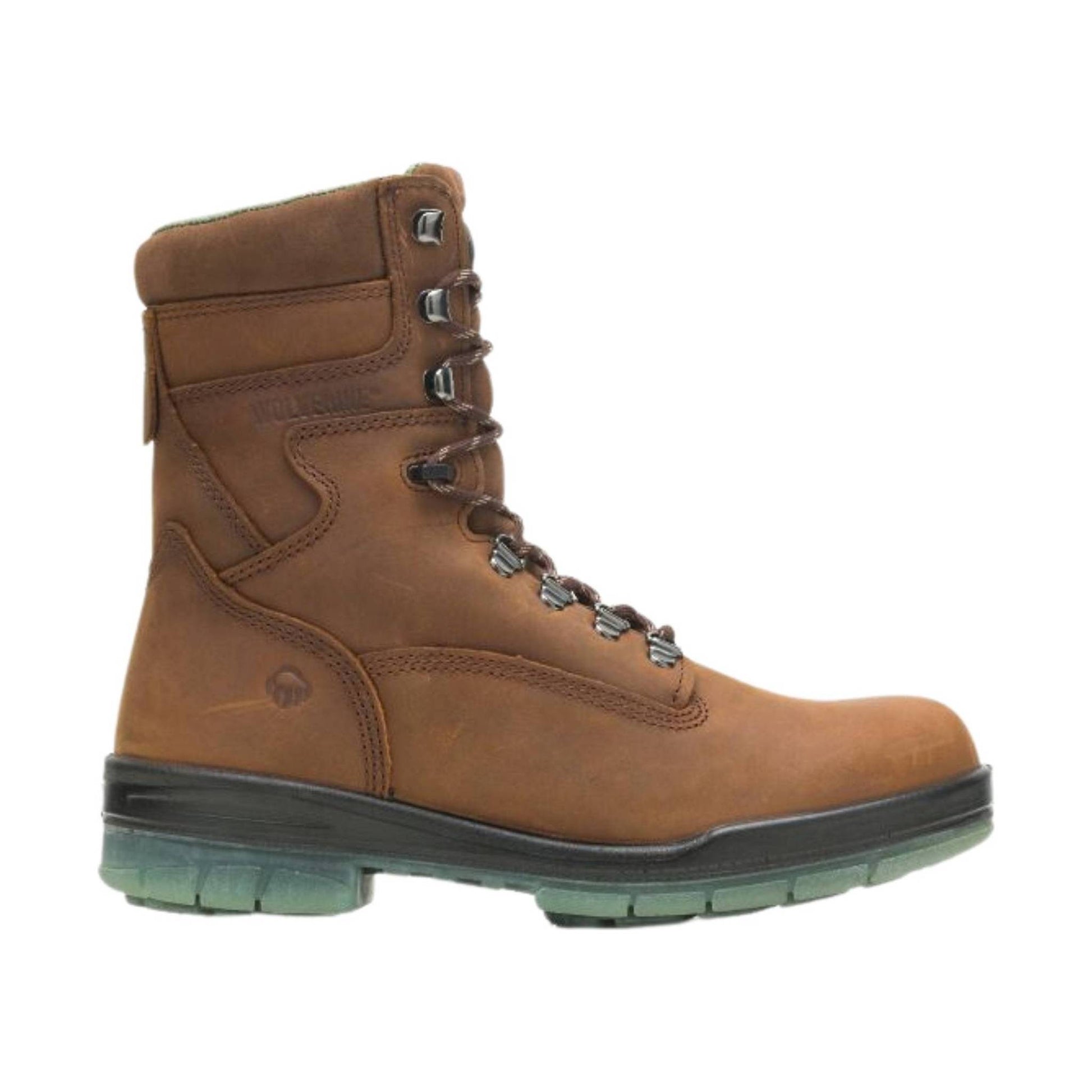 Wolverine Men's Durashocks Waterproof Insulated Steel Toe EH 8 Inch Work Boot - Stone by Lenny's Shoe & Apparel