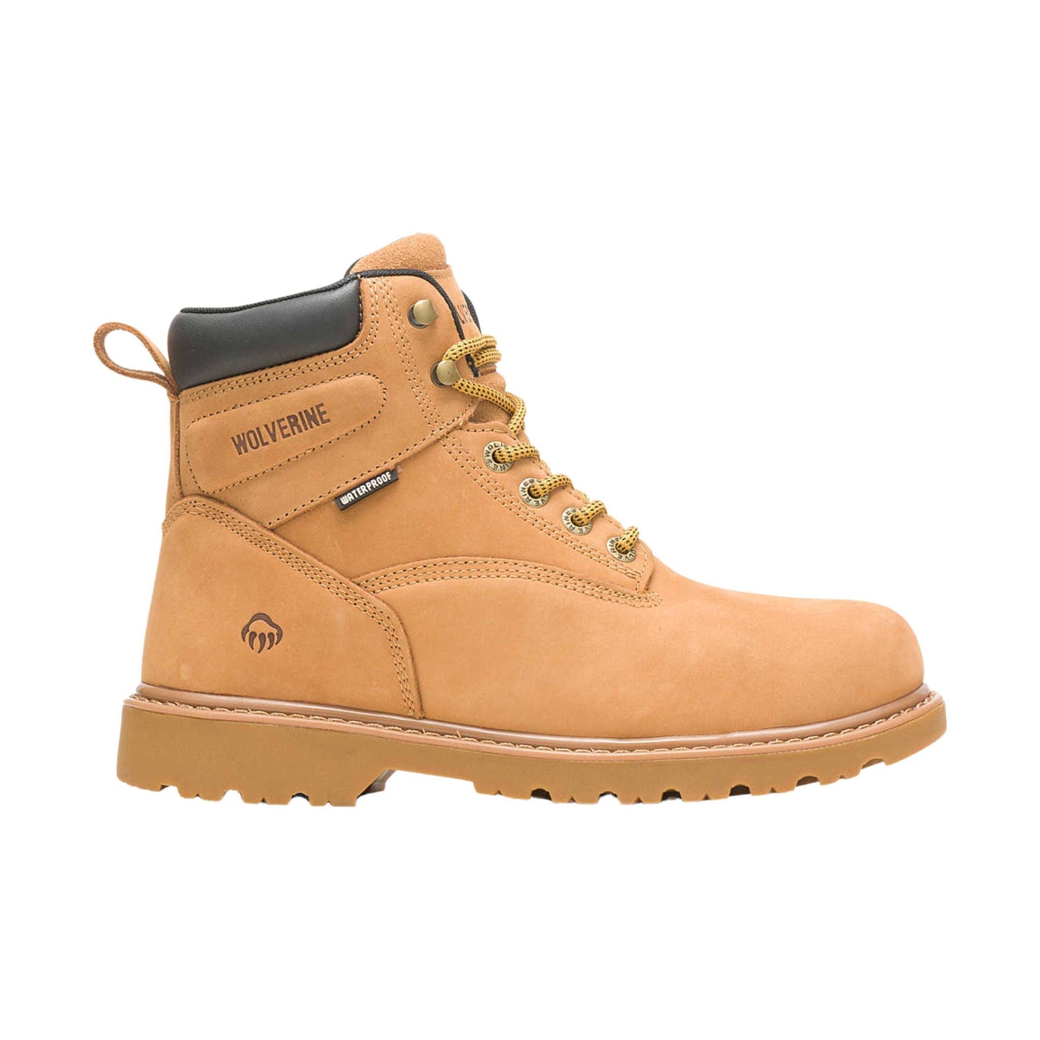 Wolverine Men's Floorhand Waterproof 6 Inch Soft Toe Work Boots - Wheat by Lenny's Shoe & Apparel