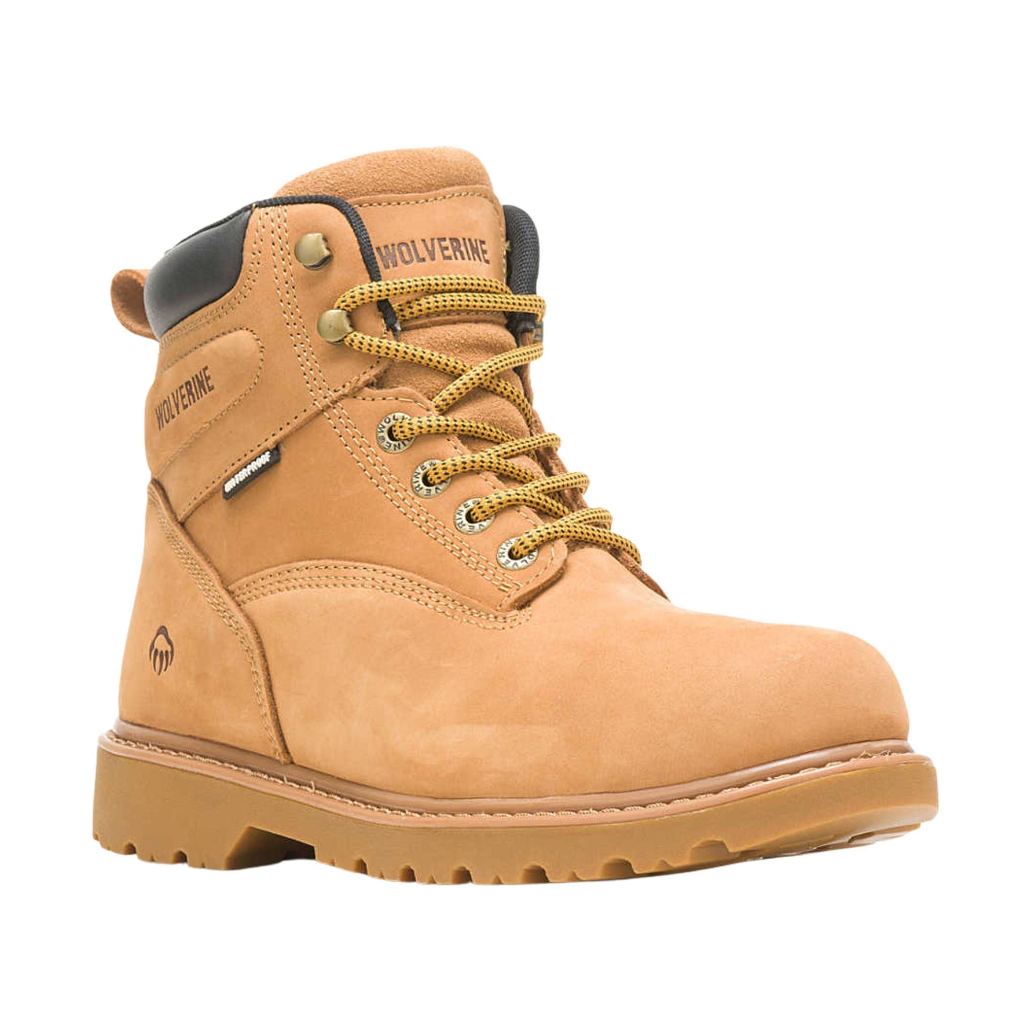 Wolverine Men's Floorhand Waterproof 6 Inch Soft Toe Work Boots - Wheat by Lenny's Shoe & Apparel