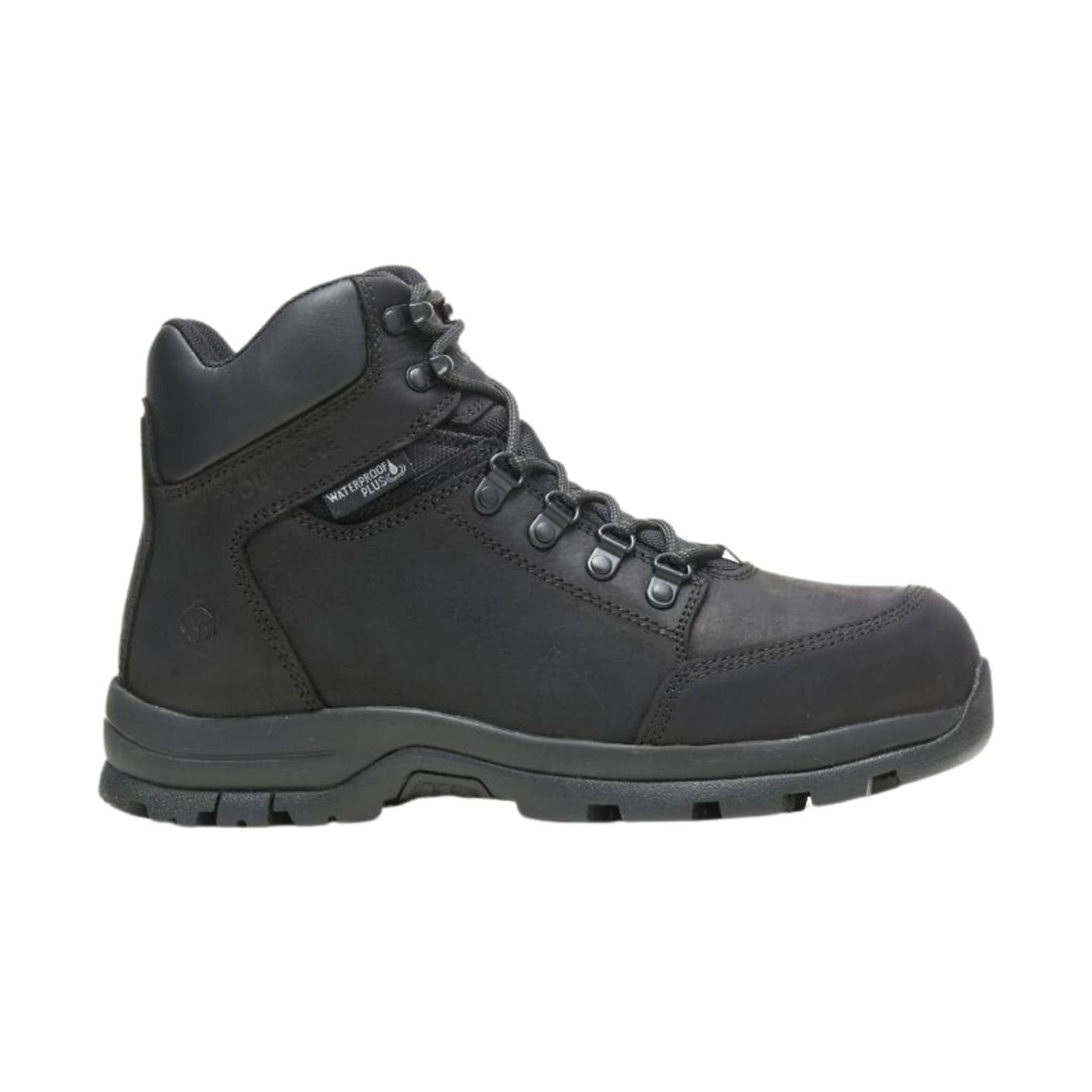 Wolverine Men's Grayson Steel Toe Mid Work Boot - Black by Lenny's Shoe & Apparel