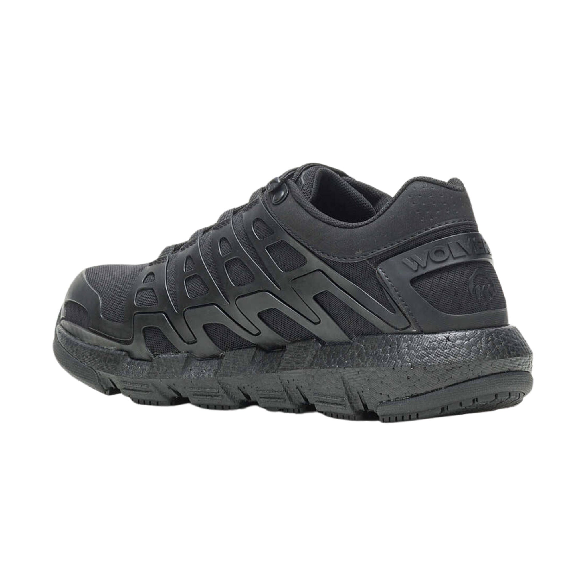 Wolverine Men's Rev Vent Ultraspring Durashocks Carbonmax Shoes - Black by Lenny's Shoe & Apparel