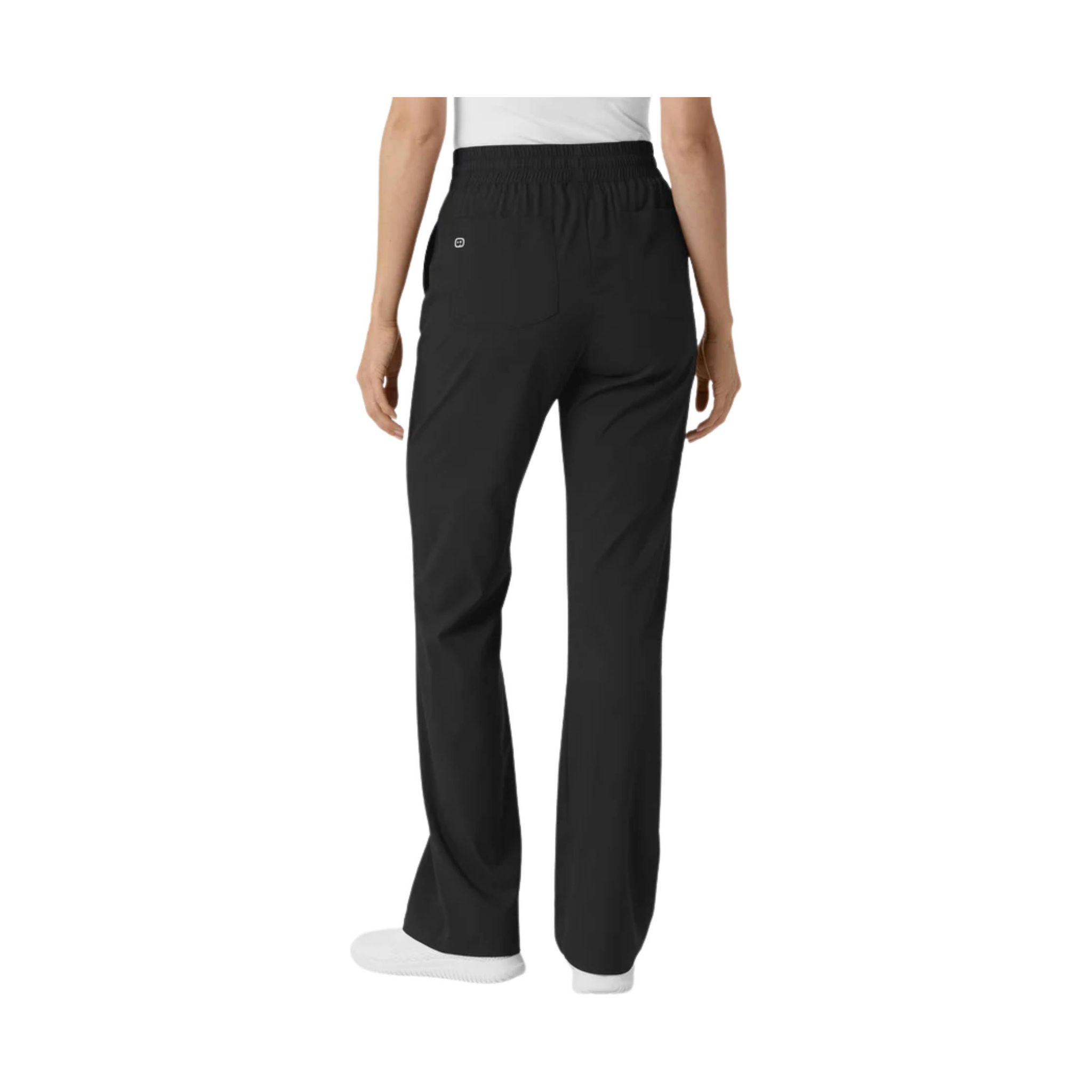 Wink Women's Bootcut Scrub Pant - Black by Lenny's Shoe & Apparel