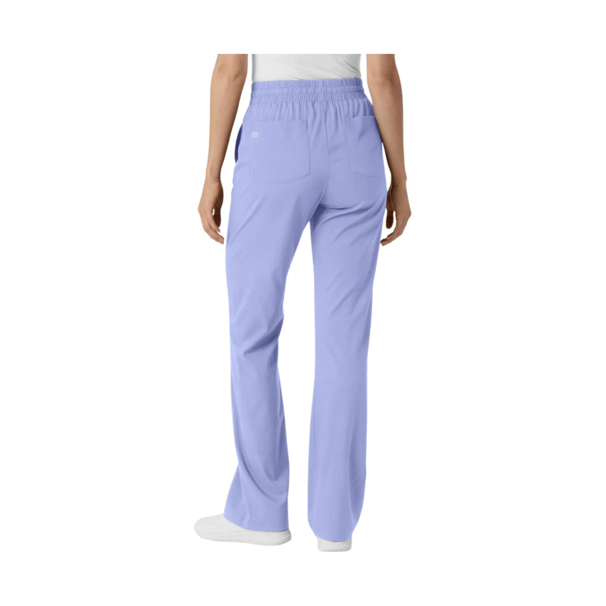 Wink Women's Bootcut Scrub Pant - Ceil Blue by Lenny's Shoe & Apparel