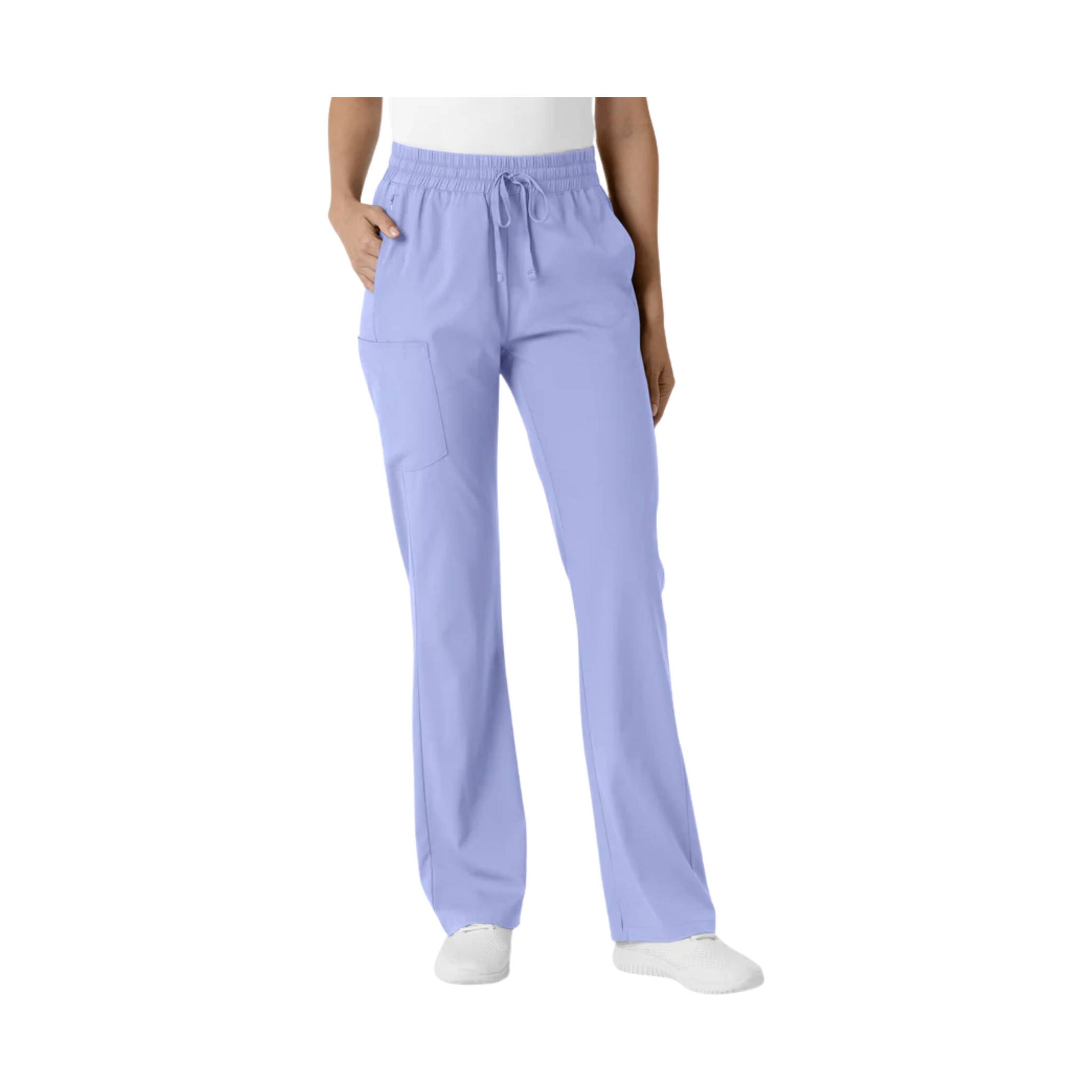 Wink Women's Bootcut Scrub Pant - Ceil Blue by Lenny's Shoe & Apparel