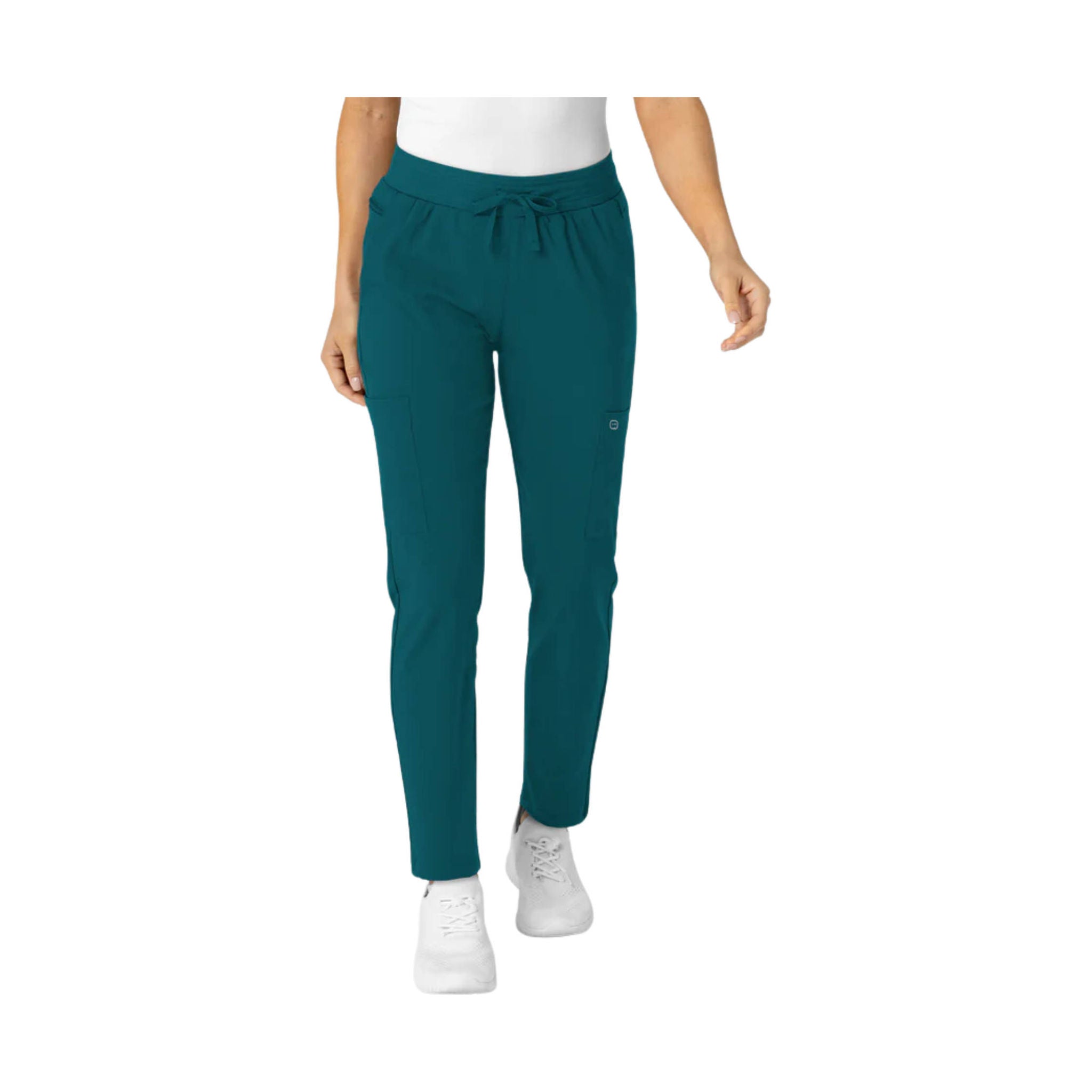 Wink Women's Flex n Reach Track Scrub Pant - Caribbean by Lenny's Shoe & Apparel