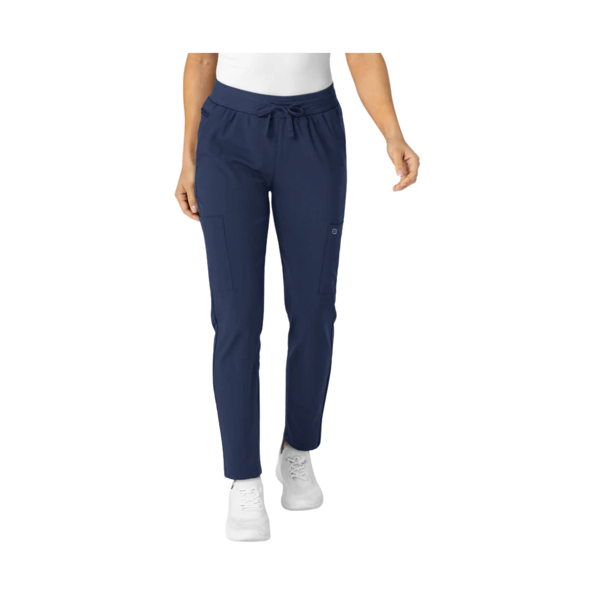 Wink Women's Flex n Reach Track Scrub Pant - Navy by Lenny's Shoe & Apparel