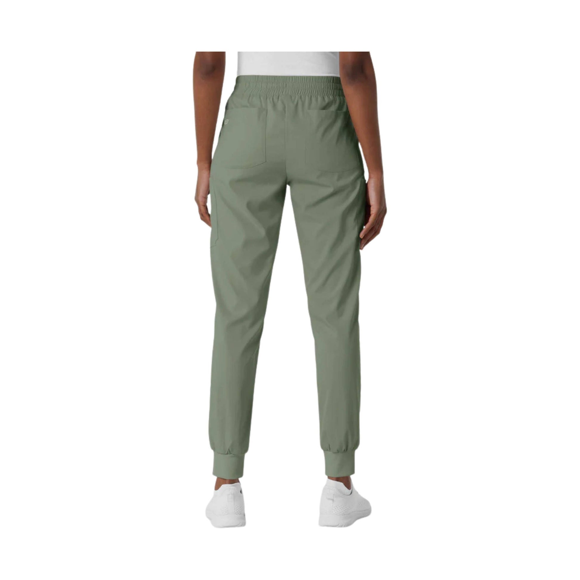 Wink Women's Boundless Jogger Scrub Pant - Sage Heather by Lenny's Shoe & Apparel