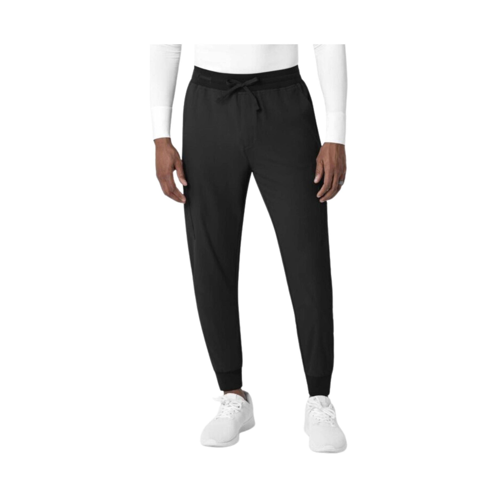 Wink Men's Utility Jogger Scrub Pant - Black by Lenny's Shoe & Apparel