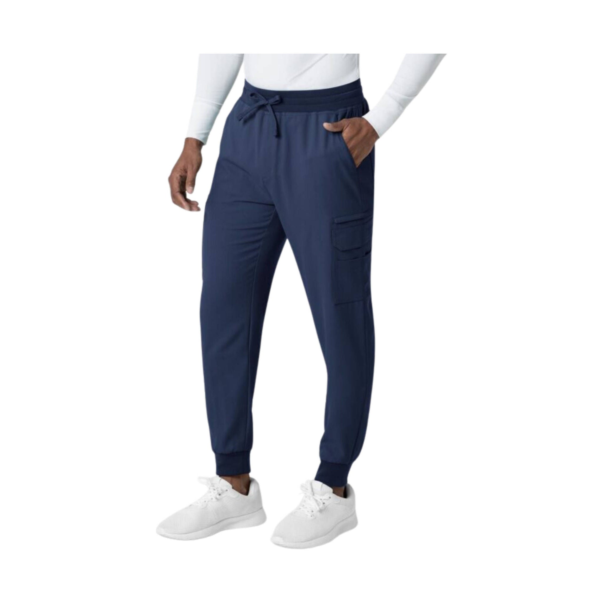 Wink Men's Utility Jogger Scrub Pant - Navy by Lenny's Shoe & Apparel