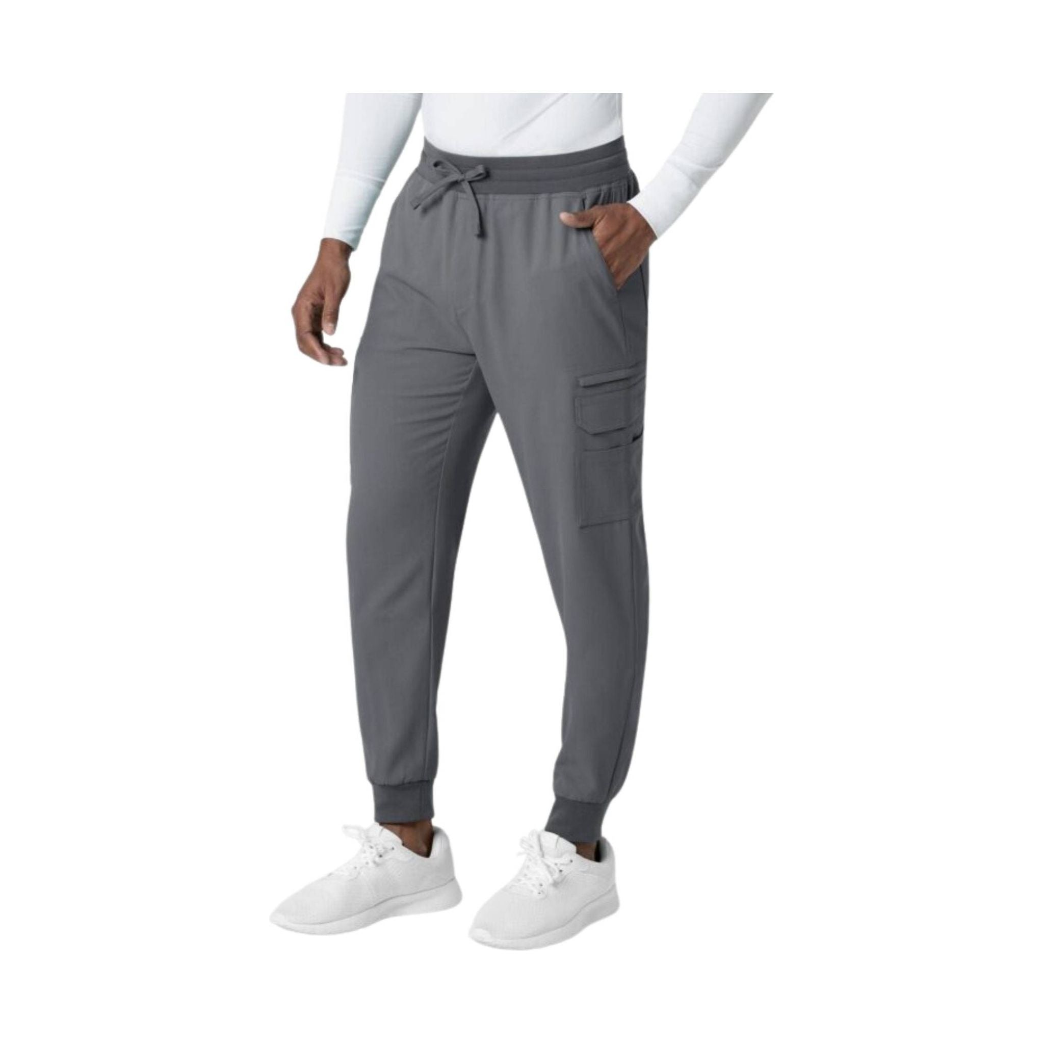 Wink Men's Utility Jogger Scrub Pant - Pewter by Lenny's Shoe & Apparel