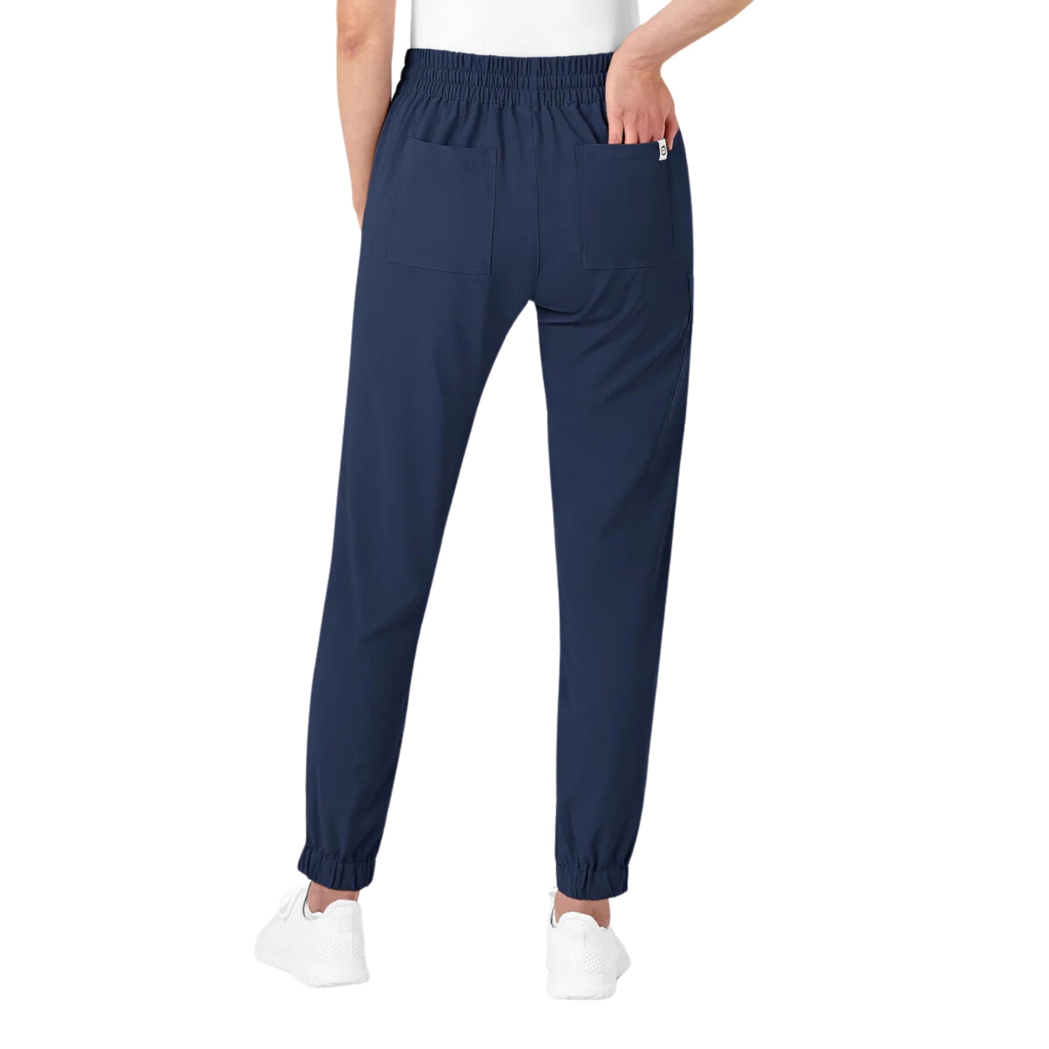 Wink Women's Jogger Scrub Pant - Navy by Lenny's Shoe & Apparel