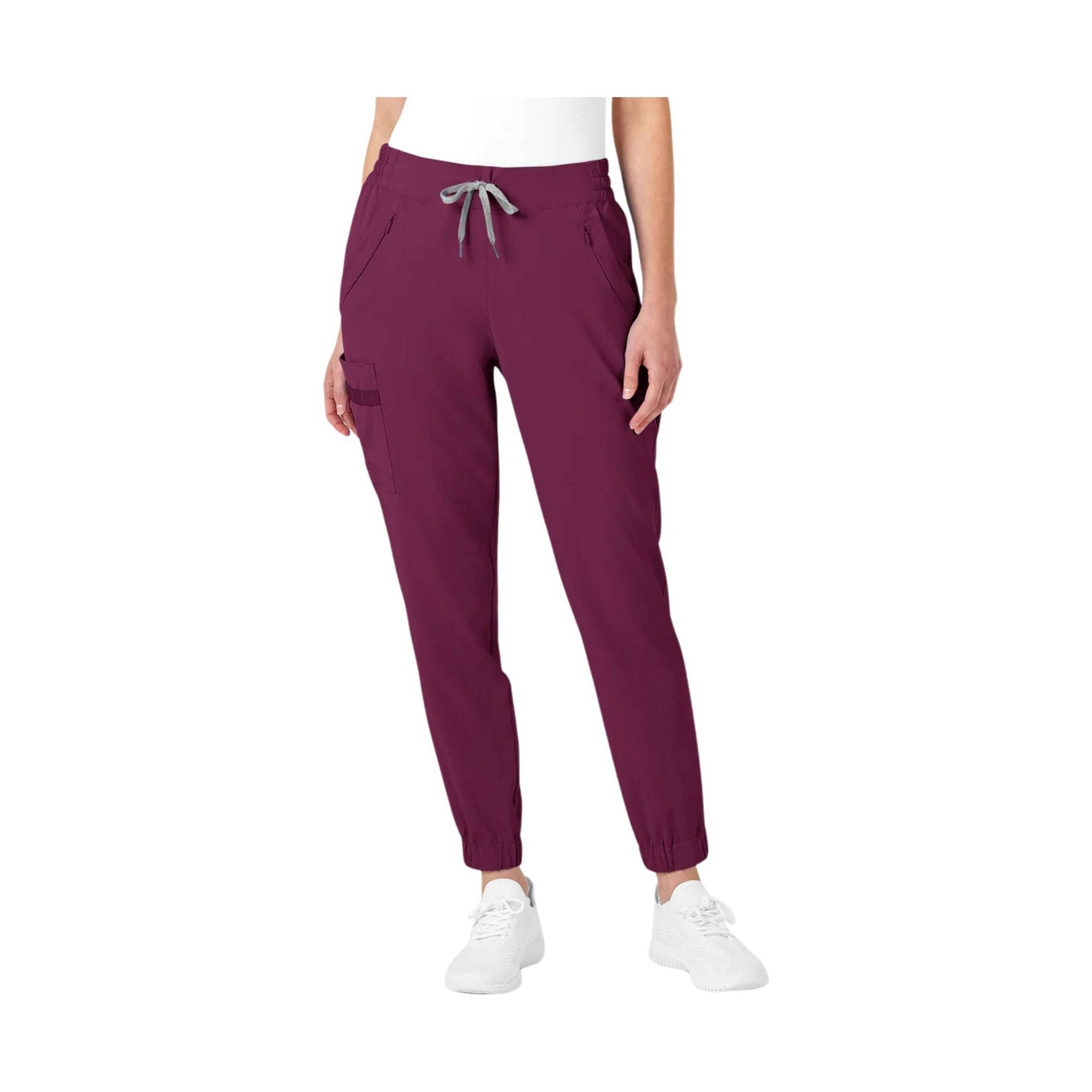 Wink Women's Jogger Scrub Pant - Wine by Lenny's Shoe & Apparel