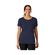 Wink Women's Silky Knit Short Sleeve Scrub Tee - Navy by Lenny's Shoe & Apparel