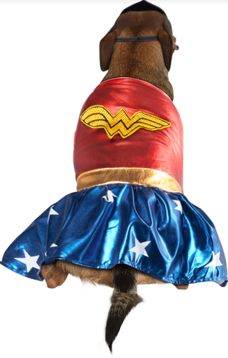 Ruby Slippers Wonder Woman Pet Costume Extra Large