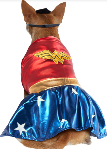 Ruby Slippers Wonder Woman Pet Costume Extra Large