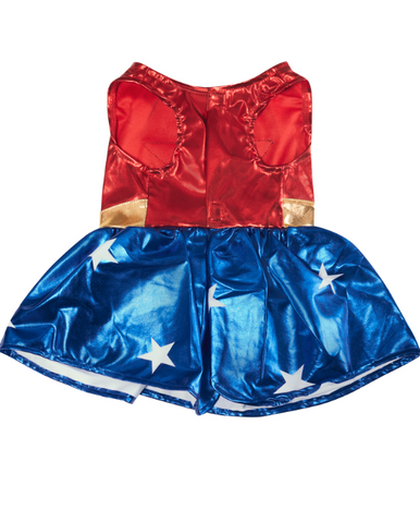 Ruby Slippers Wonder Woman Pet Costume Extra Large