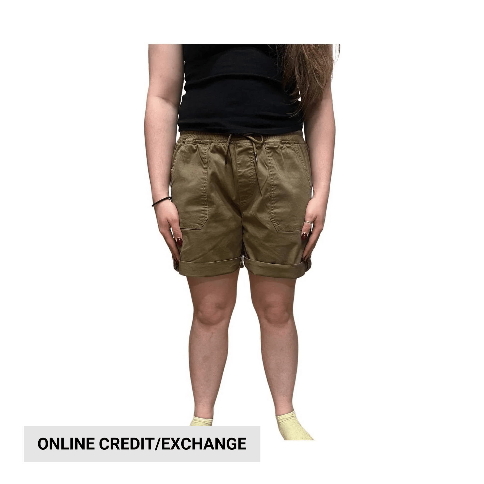 World Famous Women's Hammer Short - Khaki by Lenny's Shoe & Apparel
