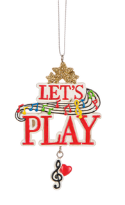 Music Ornament - Let's Play