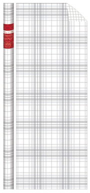 Traditional Roll Wrap - 40" x 288" - Snowy Plaid
