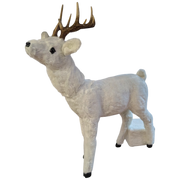Animated Baby Deer with Music - 33 Inch - Snowy White