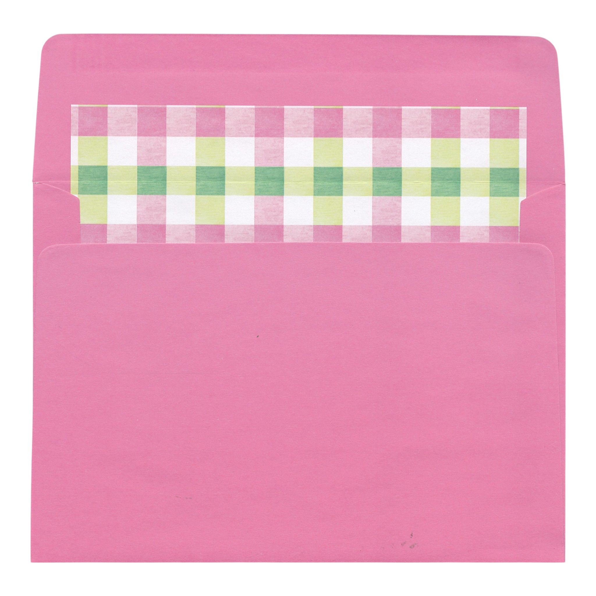 Love You Mom Floral Gingham - Mother's Day Card