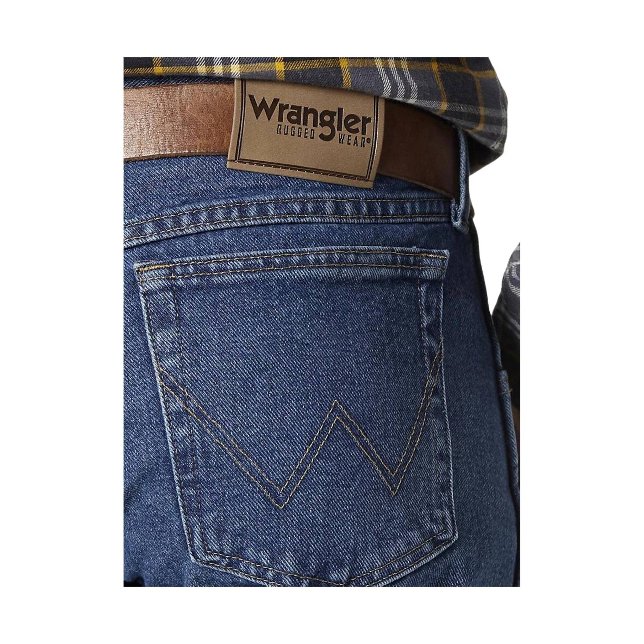 Wrangler Men's 5 Pocket Jean - Antique Indigo by Lenny's Shoe & Apparel