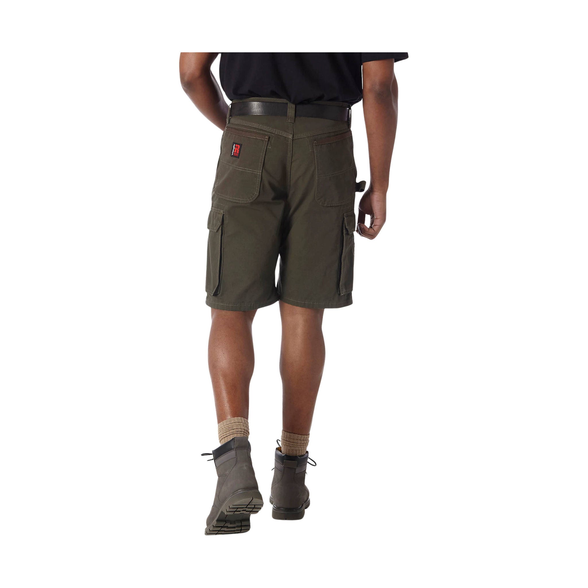 Wrangler Men's Riggs Workwear Ripstop Ranger Cargo Short - Loden by Lenny's Shoe & Apparel