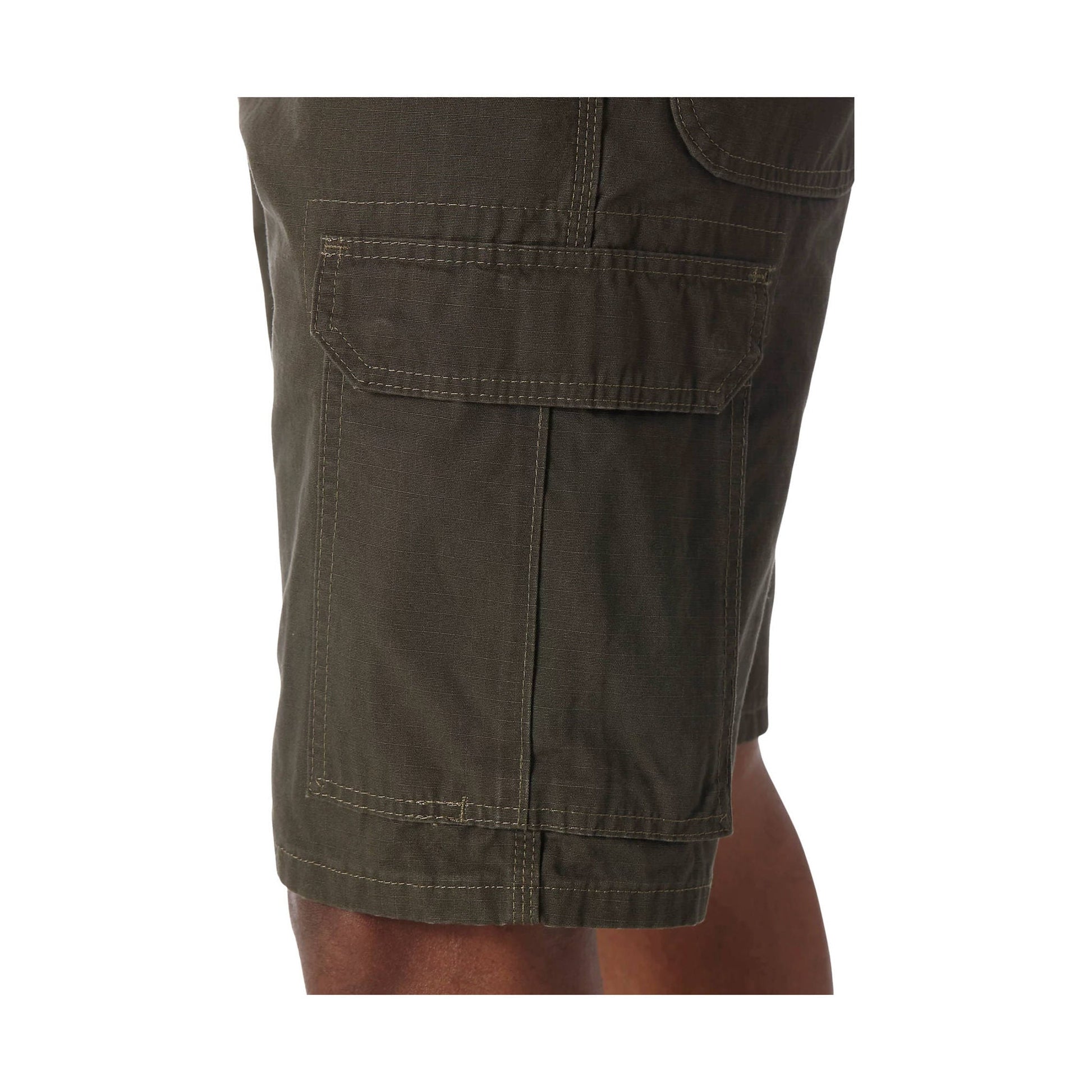 Wrangler Men's Riggs Workwear Ripstop Ranger Cargo Short - Loden by Lenny's Shoe & Apparel