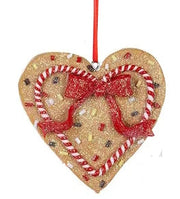 Gingerbread Heart Ornament