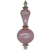 Mauve Sarcophagus Ornament with Canopic Jar Motif