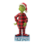 The Grinch's Cozy Nighttime Scheming: Pajamas and Plots