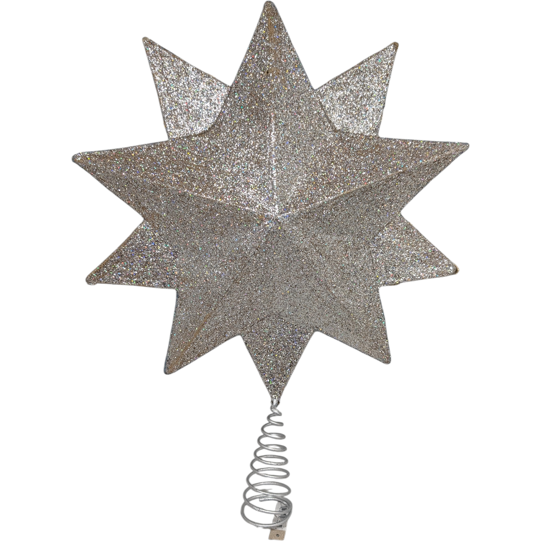 Blue Radiance 10 Point Star Treetopper- 16 Inch