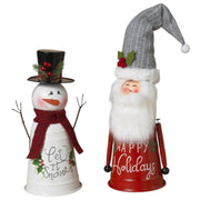 Whimsical Holiday Metal Figurine -