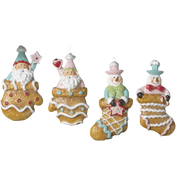 Whimsical Gingerbread Stocking Ornament -