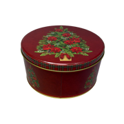 Poinsettia Tree Gift Tin
