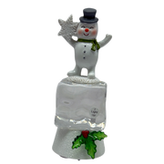 Led Snowman Acrylic Light - Battery Operated