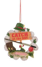 Fishing Ornament - Catch of the Day