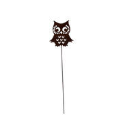 Owl Garden Stake - Hers