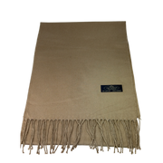 Camel Cashmere Scarf