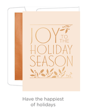 Elegant Box Card Collection – Joy to the Holiday Season