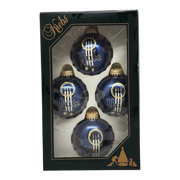 Krebs Value Glass Ball 4 pack - Yule Tide